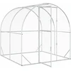 Vištų būdas Sidabrinė 200 x 200 x 200 cm Galvanizuotas plienas