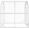 Vištų būdas Sidabrinė 200 x 200 x 200 cm Galvanizuotas plienas