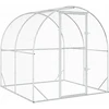 Vištų būdas Sidabrinė 200 x 200 x 200 cm Galvanizuotas plienas