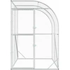 Vištų būdas Sidabrinė 200 x 200 x 215 cm Galvanizuotas plienas
