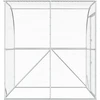 Vištų būdas Sidabrinė 200 x 200 x 215 cm Galvanizuotas plienas