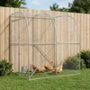 Vištų būdas Sidabrinė 200 x 200 x 215 cm Galvanizuotas plienas