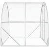 Vištų būdas Sidabrinė 200 x 300 x 200 cm Galvanizuotas plienas