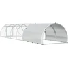 Vištų būdas Sidabrinė 600 x 150 x 100 cm Galvanizuotas plienas