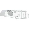 Vištų būdas Sidabrinė 600 x 150 x 100 cm Galvanizuotas plienas