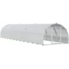 Vištų būdas Sidabrinė 600 x 150 x 100 cm Galvanizuotas plienas