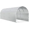 Vištų būdas Sidabrinė 600 x 200 x 200 cm Galvanizuotas plienas