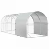 Vištų būdas Sidabrinė 600 x 200 x 200 cm Galvanizuotas plienas