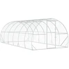Vištų būdas Sidabrinė 600 x 300 x 200 cm Galvanizuotas plienas