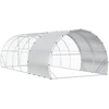 Vištų būdas Sidabrinė 600 x 300 x 200 cm Galvanizuotas plienas