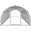 Vištų būdas Sidabrinė 800 x 150 x 100 cm Galvanizuotas plienas