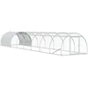 Vištų būdas Sidabrinė 800 x 150 x 100 cm Galvanizuotas plienas