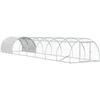 Vištų būdas Sidabrinė 800 x 150 x 100 cm Galvanizuotas plienas