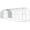 Vištų būdas Sidabrinė 800 x 200 x 200 cm Galvanizuotas plienas