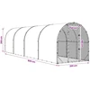 Vištų būdas Sidabrinė 800 x 200 x 200 cm Galvanizuotas plienas
