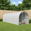 Vištų būdas Sidabrinė 800 x 200 x 200 cm Galvanizuotas plienas