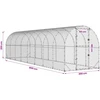 Vištų būdas Sidabrinė 800 x 200 x 200 cm Galvanizuotas plienas