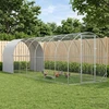 Vištų būdas Sidabrinė 800 x 200 x 200 cm Galvanizuotas plienas