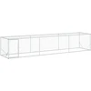 Vištų kiemas Sidabrinė 500 x 100 x 100 cm Galvanizuotas plienas