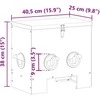 Vištų lesykla 2 pcs Sidabro 40,5 x 25 x 38 cm Cinkuota plienas