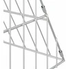Vištų narvas Sidabro 215 x 100 x 85 cm Cinkuota plienas