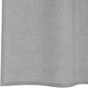 Voile užuolaidos su įvorėmis, 2vnt., šviesiai pilkas, 140x175cm