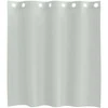 Voile užuolaidos su įvorėmis, 2vnt., šviesiai pilkas, 140x140cm