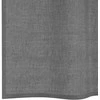 Voile užuolaidos su įvorėmis, 2vnt., tamsiai pilkas, 140x260cm