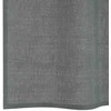 Voile užuolaidos su įvorėmis, 2vnt., tamsiai pilkas, 140x245cm