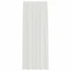 Voile užuolaidos su kilpomis, 2vnt., baltos spalvos, 140x225cm