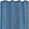 Voile užuolaidos su kilpomis, 2vnt., karališka mėlyna 140x245cm