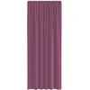 Voile užuolaidos su kilpomis, 2vnt., violetinės sp., 140x245cm