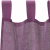 Voilės užuolaidos su kilpelėmis, 2 vnt., violetinės, 140x260 cm
