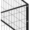 Voljeras šunims, juodos spalvos, 10m², plienas