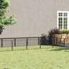 Voljeras šunims, juodos spalvos, 14m², plienas