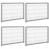 Gyvūnų narvas be durų Juoda 300 x 100 x 70 cm Plienas