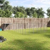 Voljeras šunims, sidabrinės spalvos, 15,73 m², plienas