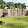 Voljeras šunims, sidabrinės spalvos, 6,05 m², plienas