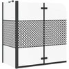 Vonia Apsauga Geometrinis Juoda 120 x 67 x 129 cm