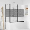 Vonia Apsauga Geometrinis Juoda 120 x 67 x 129 cm