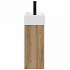 Vonios baldų komplektas su maišytuvu Artisano ąžuolo