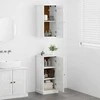 Vonios baldų rinkinys VIGO 2 pcs Balta ir senovinė balta