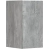 Vonios baldų rinkinys 3 vnt. Betono pilka 33 x 34,5 x 160 cm