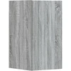 Vonios baldų rinkinys 3 vnt. Pilka Sonoma 33 x 34,5 x 160 cm