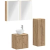 Vonios baldų rinkinys 4 pcs Artisano ąžuolo