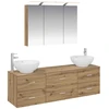 Vonios baldų rinkinys 4 pcs Artisano ąžuolo