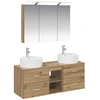 Vonios baldų rinkinys 4 pcs Artisano ąžuolo