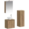 Vonios baldų rinkinys 4 pcs Artisano ąžuolo