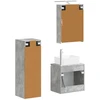 Vonios baldų rinkinys 4 pcs Betono pilka