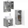 Vonios baldų rinkinys 4 pcs Betono pilka